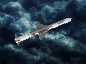 of a supersonic cruise missile Modelo 3D