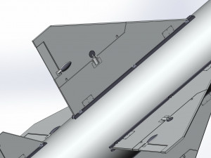 of a supersonic cruise missile 3D मॉडल