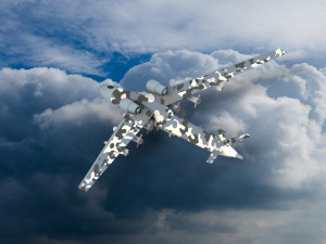 Of the conceptual design of UAV kestrel 2 3D Model