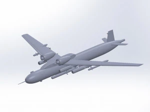 Of the conceptual design of UAV kestrel 2 3D Model