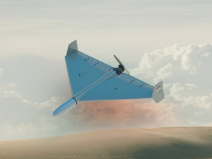 Of Iranian kamikaze drone Shahed-136 3D Model