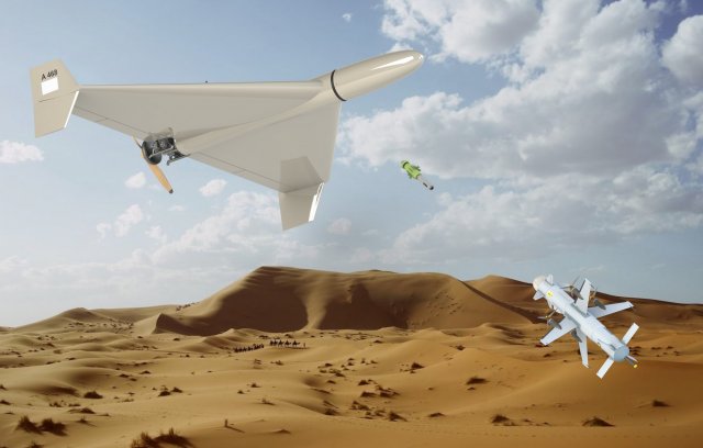Interceptor drone Modelo 3D .c4d .max .obj .3ds .fbx .stl .blend 