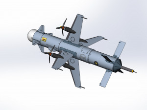 Interceptor drone Modelo 3D