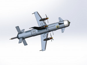 Interceptor drone Modelo 3D