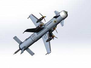 Interceptor drone Modelo 3D