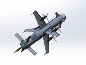 Interceptor drone Modelo 3D