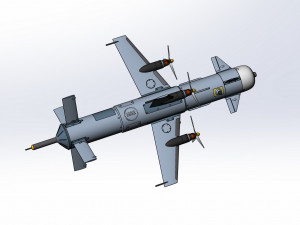 Interceptor drone Modelo 3D