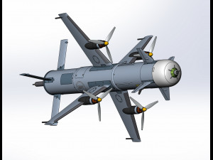 Interceptor drone Modelo 3D