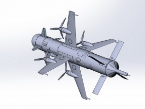 Interceptor drone Modelo 3D