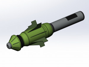 Interceptor drone Modelo 3D