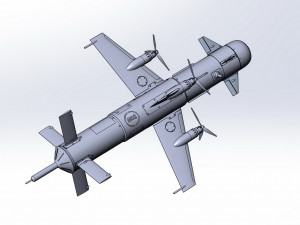 Interceptor drone Modelo 3D