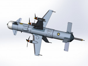 Interceptor drone Modelo 3D
