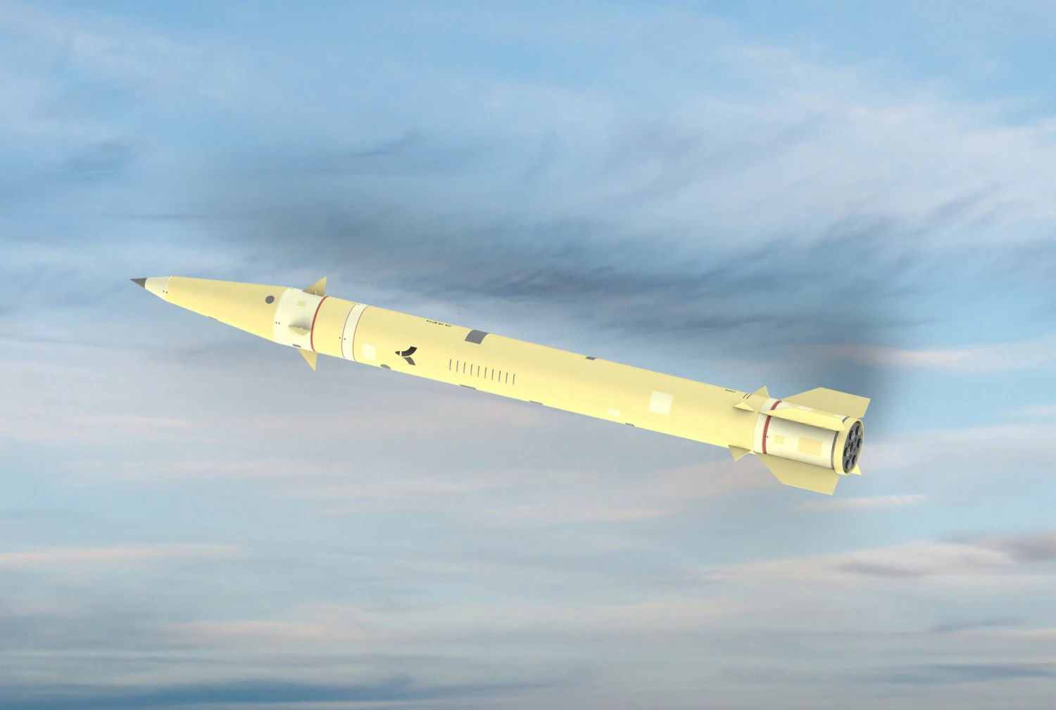 Of a short-range ballistic missile 3D Model .c4d .max .obj .3ds .fbx .stl .blend 