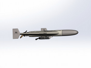 The most accurate of the barrage kamikaze drone Shahed 136 3D Model