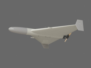 The most accurate of the barrage kamikaze drone Shahed 136 3D Model