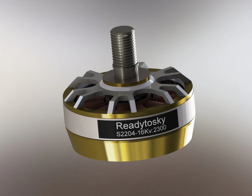 brushless motor Readytosky S2204-2300kV 3D Model .c4d .max .obj .3ds .fbx .stl .blend 