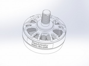 brushless motor Readytosky S2204-2300kV 3D मॉडल