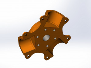 of a three-blade propeller for light aircraft Modèle 3D