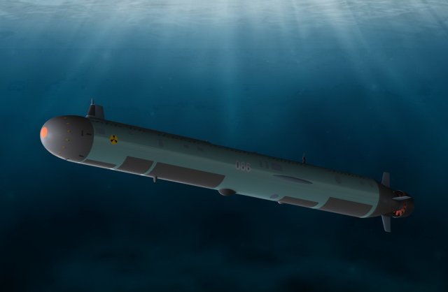 of the continued development of the Russian autonomous nuclear torpedo Poseidon 2M39 Modèle 3D .c4d .max .obj .3ds .fbx .stl .blend 