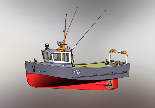 Fishing Boat Models 