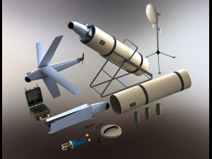 Of the new generation Lancet M53 drone Product 53 Modelo 3D
