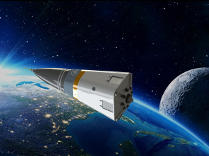 American experimental rocket Delta Clipper-X Modelo 3D
