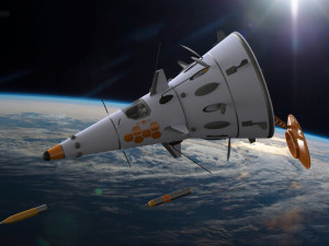 Of the Soviet USSR space fighter Cone 3D Model