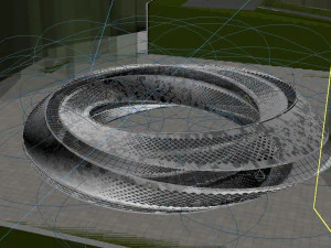 Modern building 3D MODEL AND RENDERING 3D Model