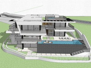 Modern luxury villa 3D Model