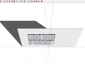 Sliding door Model 3D