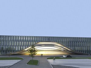 Office - commercial building architecture model 3D Model