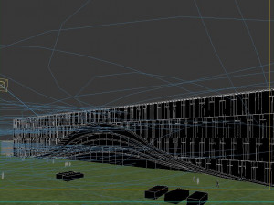 Office - commercial building architecture model 3D Model
