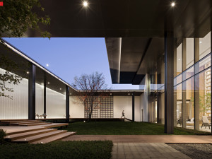 Modern courtyard and landscape Modelo 3D