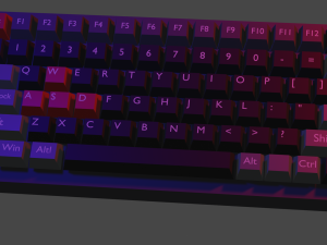 Realistic Keyboard 3D Model