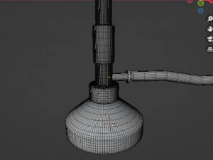 Bunsen burner 3D Model