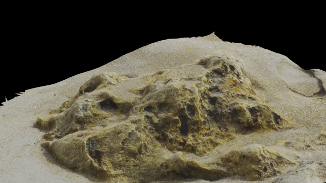 Rock 3D scan 3D 模型 .c4d .max .obj .3ds .fbx .stl .blend 