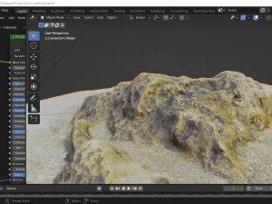 Escaneo 3D de roca Modelo 3D