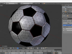 Soccer ball 3D 모델