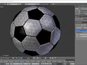 Soccer ball 3D Model