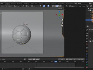 Soccer ball 3D 모델