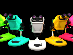 Stereo microscope Modelo 3D