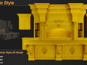 Classic Style 3D Model