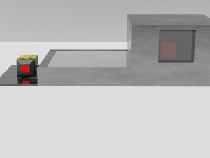 Dangerous Material 3D Model
