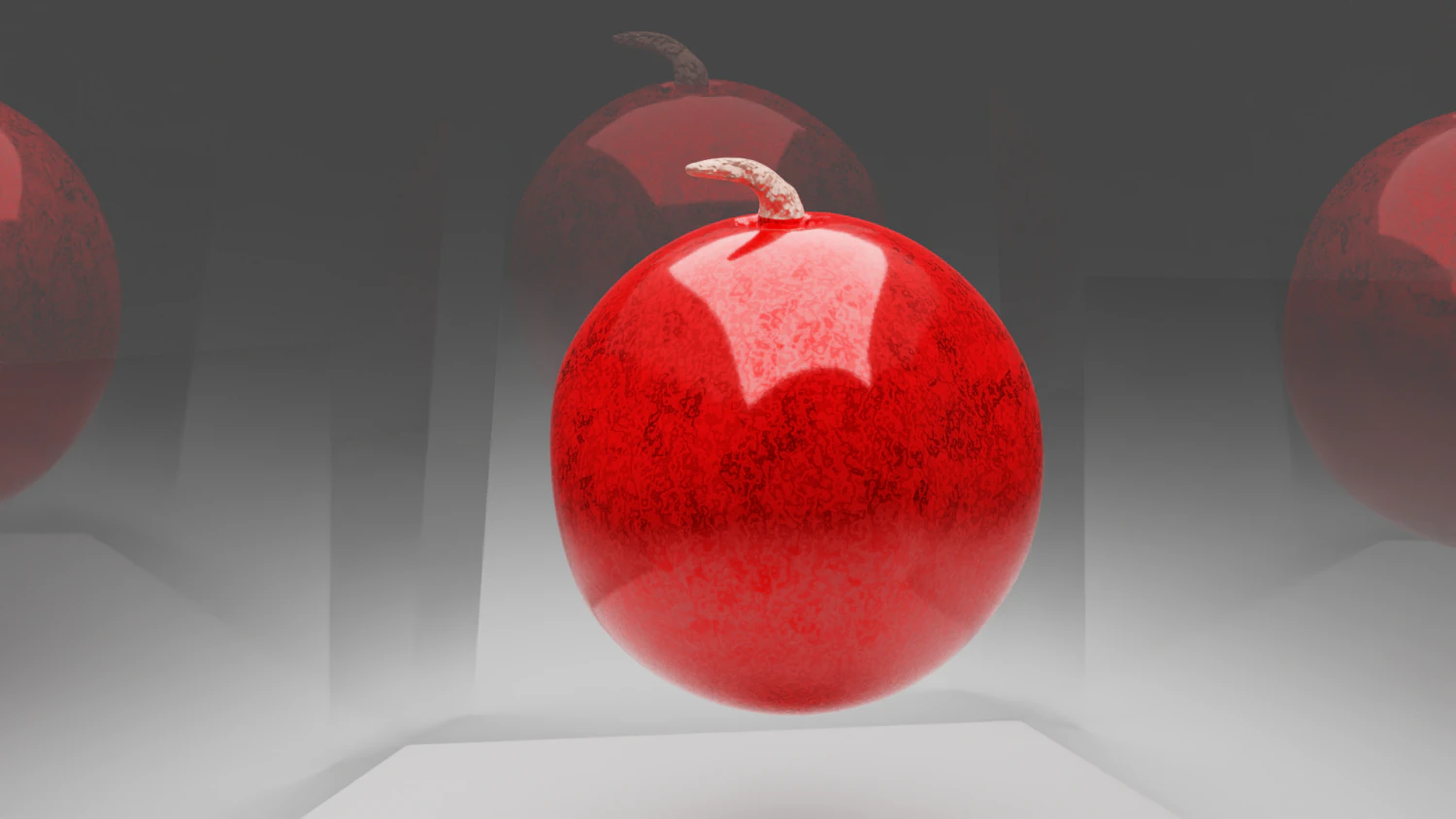 Apple 3D Model .c4d .max .obj .3ds .fbx .stl .blend