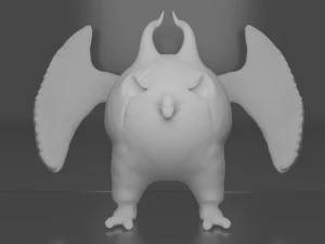 악마 번호 2 3D 모델