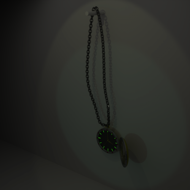 Pocket watch 3Dモデル .c4d .max .obj .3ds .fbx .stl .blend 