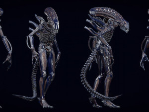 Alien Modelo 3D