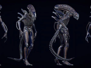 Інопланетянин 3D Модель