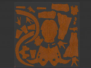 Alien 3D Model