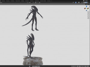 Alien Modelo 3D